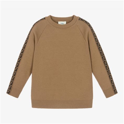 baby boy fendi jumper|Wool crew.